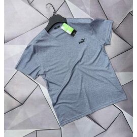 Фотография Футболка мужская 66226 grey р.2XL-6XL "MACCALI" недорого оптом от прямого поставщика