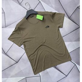 Фотография Футболка мужская 66231 khaki р.2XL-6XL "MACCALI" недорого оптом от прямого поставщика