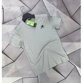 Фотография Футболка мужская 66273 grey р.S-2XL "MACCALI" недорого оптом от прямого поставщика