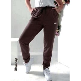 Фотография Штаны спортивные женские 100231-1 brown р.XL-3XL "VICTORY" недорого оптом от прямого поставщика