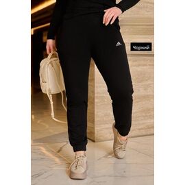 Фотография Штаны спортивные женские 10231 black р.S-XL "VICTORY" недорого оптом от прямого поставщика