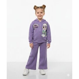 Фотография Костюм детский спортивный на девочку DD124 lilac р.92-122 "Limerense" недорого оптом от прямого поставщика