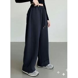 Фотография Штаны детские спортивные на девочку DD133 black р.140-170 "Limerense" недорого оптом от прямого поставщика