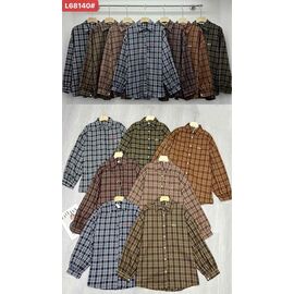 Фотография Рубашка женская 68140 mix р.50-52 "FLORA" недорого оптом от прямого поставщика