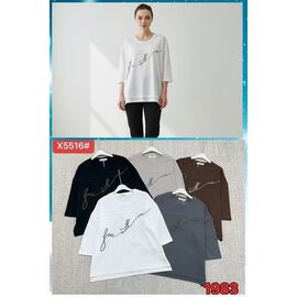 футболка жіноча P5516 mix р.52-54 "FLORA" недорого оптом від прямого постачальника