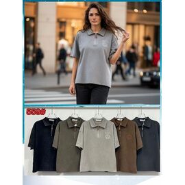 футболка жіноча P559 mix р.52-54 "FLORA" недорого оптом від прямого постачальника