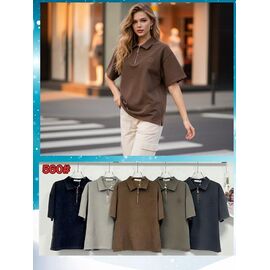 футболка жіноча P560 mix р.52-54 "FLORA" недорого оптом від прямого постачальника