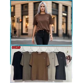 футболка жіноча P562 mix р.52-54 "FLORA" недорого оптом від прямого постачальника