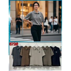 футболка жіноча P572 mix р.52-54 "FLORA" недорого оптом від прямого постачальника