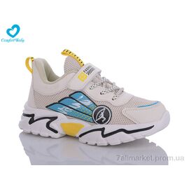 Фотография Кроссовки детские модные Весна/осень 8102-1 (8 пар р.33-38) "Comfort-baby" недорого оптом от прямого поставщика