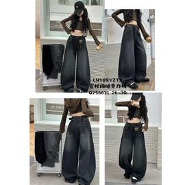 Фотография Джинсы детские на девочку 256631 black р.26-30 "Meloria" недорого оптом от прямого поставщика