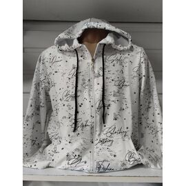 Фотография Кофта спортивная мужская 1466 white р.S-2XL "RING" недорого оптом от прямого поставщика