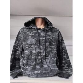 Фотография Худи мужской 1468 black р.S-2XL "RING" недорого оптом от прямого поставщика