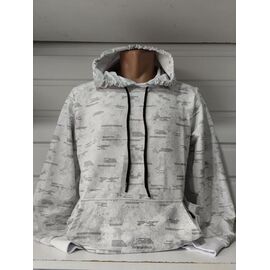 Фотография Худи мужской 1469 white р.S-2XL "RING" недорого оптом от прямого поставщика