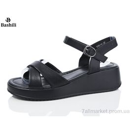 Фотография Босоножки детские летние Лето S12-11 (6 пар р.35-40) "Башили" недорого оптом от прямого поставщика