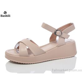 Фотография Босоножки детские летние Лето S12-13 (6 пар р.35-40) "Башили" недорого оптом от прямого поставщика