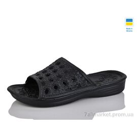 Фотография Шлепки женские облегченные Лето N19 чорний (6 пар р.36-41) "Lot Shoes" недорого оптом от прямого поставщика