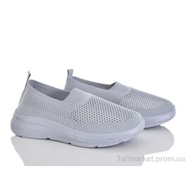 Фотография Слипоны женские тканевые Лето 399-688 (8 пар р.36-41) "Бабочка-Mengfuna-AESD" недорого оптом от прямого поставщика