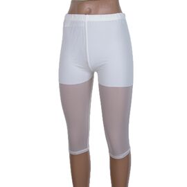 Фотография Бриджи женские B0155-2 (11908) white mix р.2XL-3XL "Obuv OK2" недорого оптом от прямого поставщика