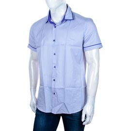 Фотография Рубашка мужская летняя PO147 (12527) р.S-3XL "Obuv OK2" недорого оптом от прямого поставщика