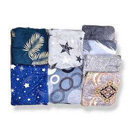 Фотография Плед 18130 (12519) mix р.200*230 "Obuv OK2" недорого оптом от прямого поставщика