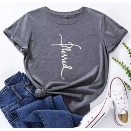 футболка жіноча AL9 grey р.M-3XL "Алия" недорого оптом від прямого постачальника