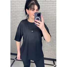 футболка жіноча 250107 black р.S-L "PULSE" недорого оптом від прямого постачальника