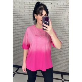 футболка жіноча 250107 pink р.S-L "PULSE" недорого оптом від прямого постачальника