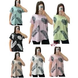 футболка жіноча 25062 white р.48-56 "PULSE" недорого оптом від прямого постачальника