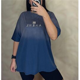 футболка жіноча 25108 blue р.S-L "PULSE" недорого оптом від прямого постачальника