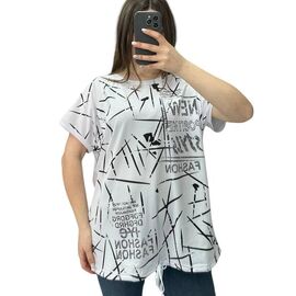 футболка жіноча 25313 white р.L-2XL "PULSE" недорого оптом від прямого постачальника