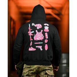 Фотография Худи мужской 1316 black р.M-3XL "Madoka" недорого оптом от прямого поставщика