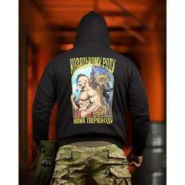 Фотография Худи мужской 1334 black р.M-3XL "Madoka" недорого оптом от прямого поставщика