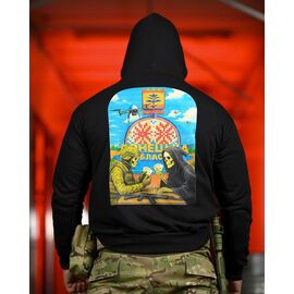 Фотография Худи мужской 1335 black р.M-3XL "Madoka" недорого оптом от прямого поставщика