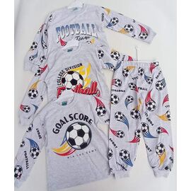 Фотография Пижама детская на мальчика 1005-3 grey-black р.6-9 "Meloria" недорого оптом от прямого поставщика