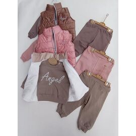 Фотография Костюм детский на девочку 1548 beige р.0.9-2 "Meloria" недорого оптом от прямого поставщика