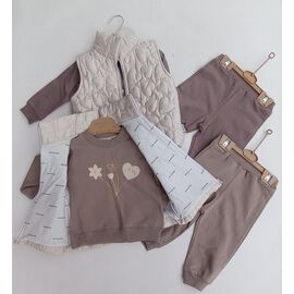 Фотография Костюм детский на мальчика 1554 brown р.0.9-2 "Meloria" недорого оптом от прямого поставщика