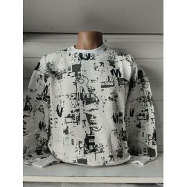 Фотография Свитер мужской 1505 white р.S-2XL "RING" недорого оптом от прямого поставщика