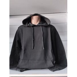 Фотография Худи мужской 1527 black р.S-2XL "RING" недорого оптом от прямого поставщика