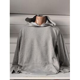 Фотография Худи мужской 1530 grey р.2XL-6XL "RING" недорого оптом от прямого поставщика