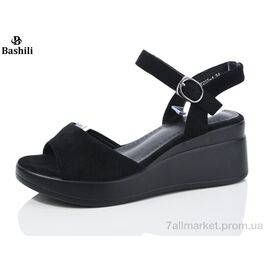 Фотография Босоножки детские летние Лето X260-1 (8 пар р.34-39) "Башили" недорого оптом от прямого поставщика