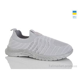 Кросівки жіночі модні Літо 6630 сірий (10 пар р.36-40) "DeMur" недорого оптом від прямого постачальника