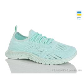 Кросівки жіночі модні Літо 6603 блакитний (10 пар р.36-40) "DeMur" недорого оптом від прямого постачальника