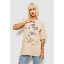 футболка жіноча 1023 beige р.S-M "Seven Group" недорого оптом від прямого постачальника