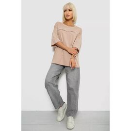 футболка жіноча 2020 beige р.L-XL "Seven Group" недорого оптом від прямого постачальника