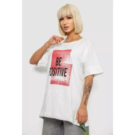 футболка жіноча 4011 white р.4XL-5XL "Seven Group" недорого оптом від прямого постачальника