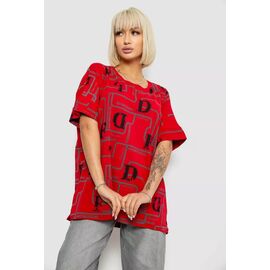 футболка жіноча 4016 red р.4XL-5XL "Seven Group" недорого оптом від прямого постачальника