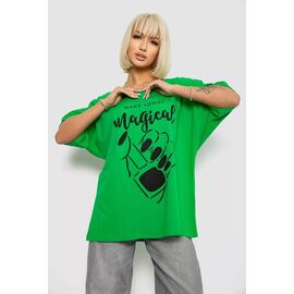 футболка жіноча 6605 green р.2XL-4XL "Seven Group" недорого оптом від прямого постачальника