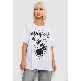 футболка жіноча 6605 white р.2XL-4XL "Seven Group" недорого оптом від прямого постачальника