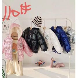 Фотография Куртка детская демисезонная на девочку 110 black р.110-150 "Farbique" недорого оптом от прямого поставщика